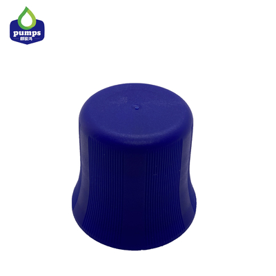 Boyun Boyutu 33mm için OEM Plastik Şişe Kapağı Kapak Mavi Renk Büyük Yüksek Kapak
