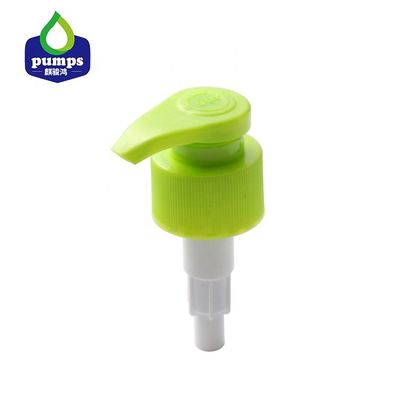 2.0g 2.3g Yeşil Plastik Losyon Pürüzsüz Kapatma Özel Logosu Pompalar