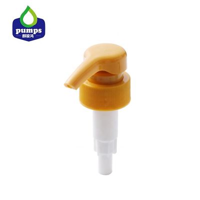 Dökülmeyen Losyon Dispenser Pompası 2cc Plastik Pürüzsüz Kapatma ile Nervürlü